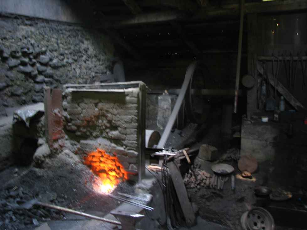 Kovačnice (majdani) u selu Očevlje, historijsko područje